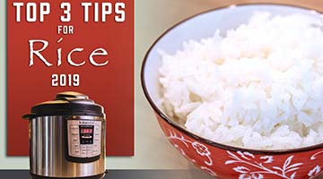 3 tips for perfect instant pot rice