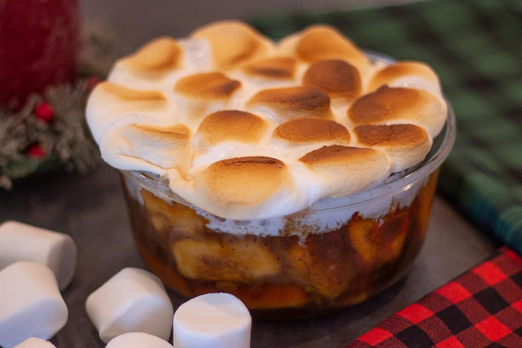 candied yams with marshmallows