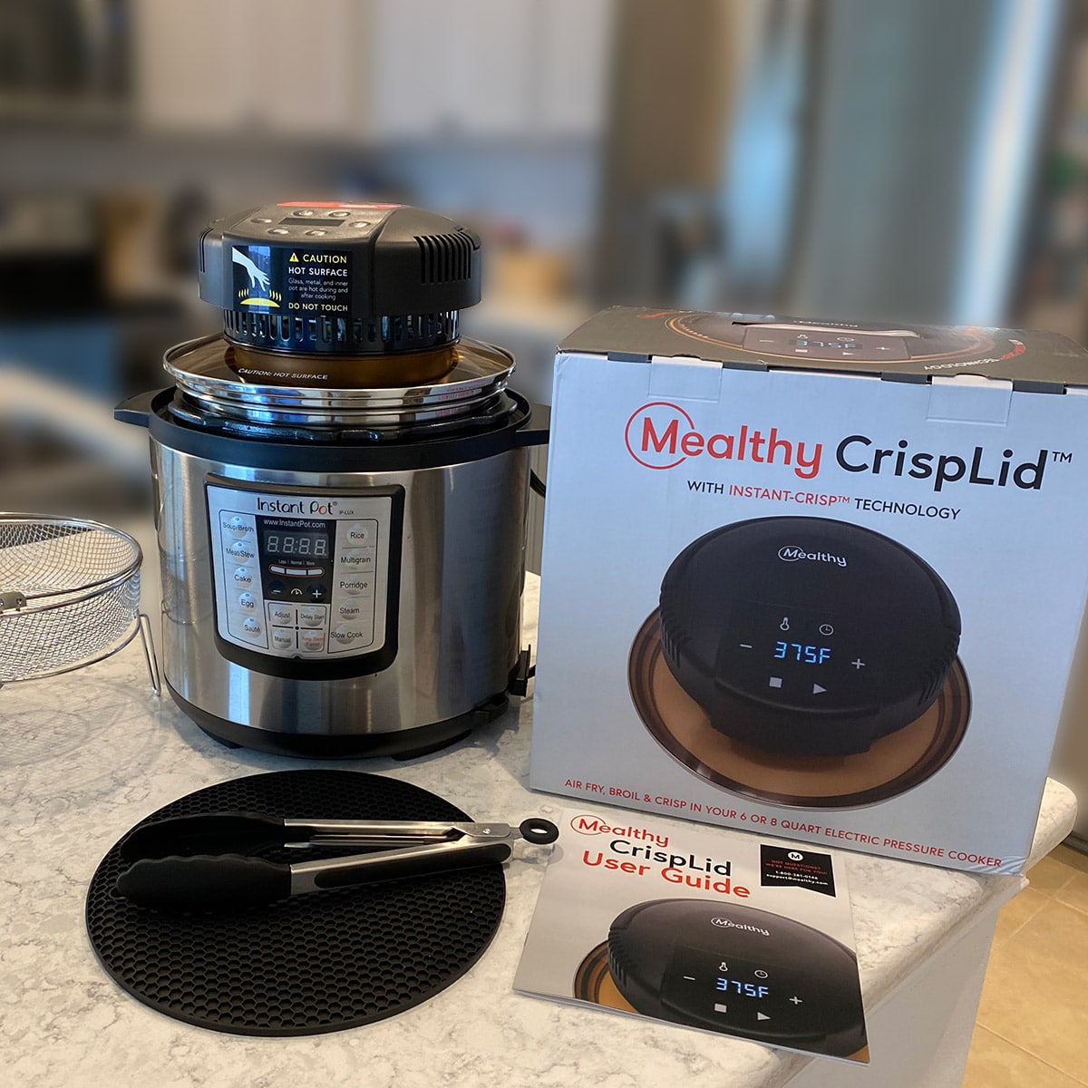 Mealthy CrispLid Turns Your Pressure Cooker into an Air Fryer!