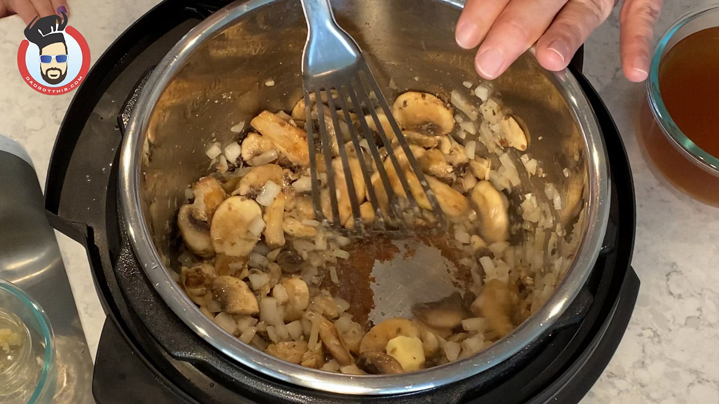 instant pot beef stroganoff scrape