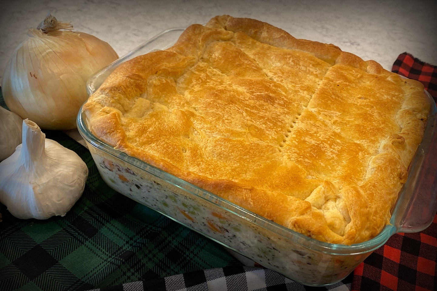 instant pot pork pot pie 