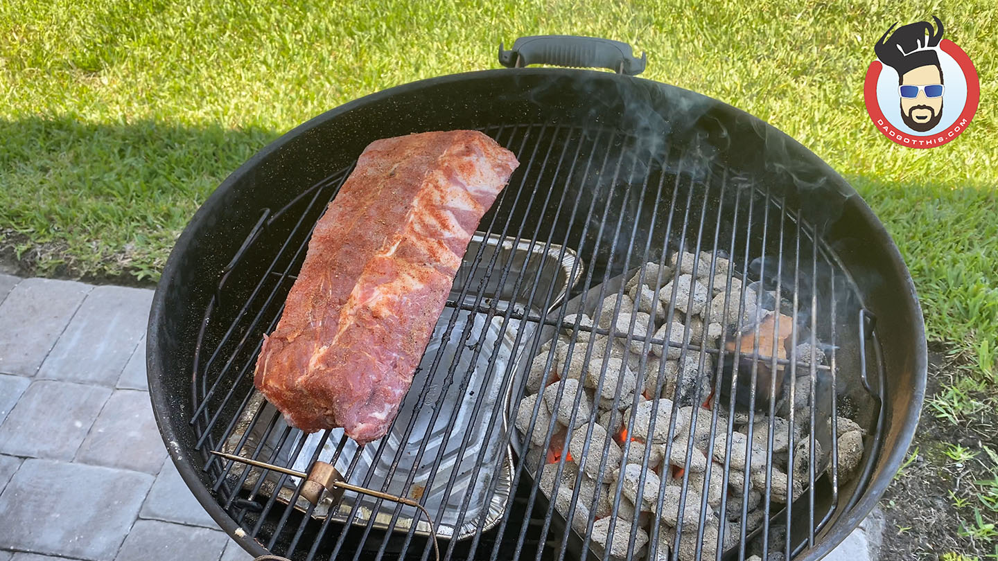 Weber Kettle Ribs - Dad Got This