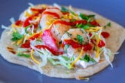Easy shrimp taco recipe - Dinner in under 30 minutes! - Dad Got This