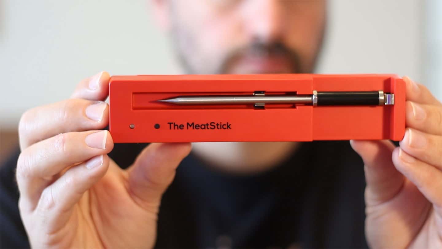 showing the front of the MeatStick