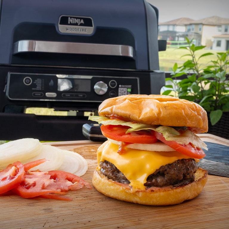 Woodfire Smoked Thick Burger