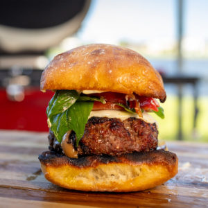 Kamado Joe Italian Style Cheeseburger