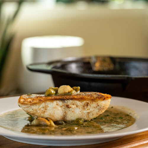 Crispy Skin Red Snapper