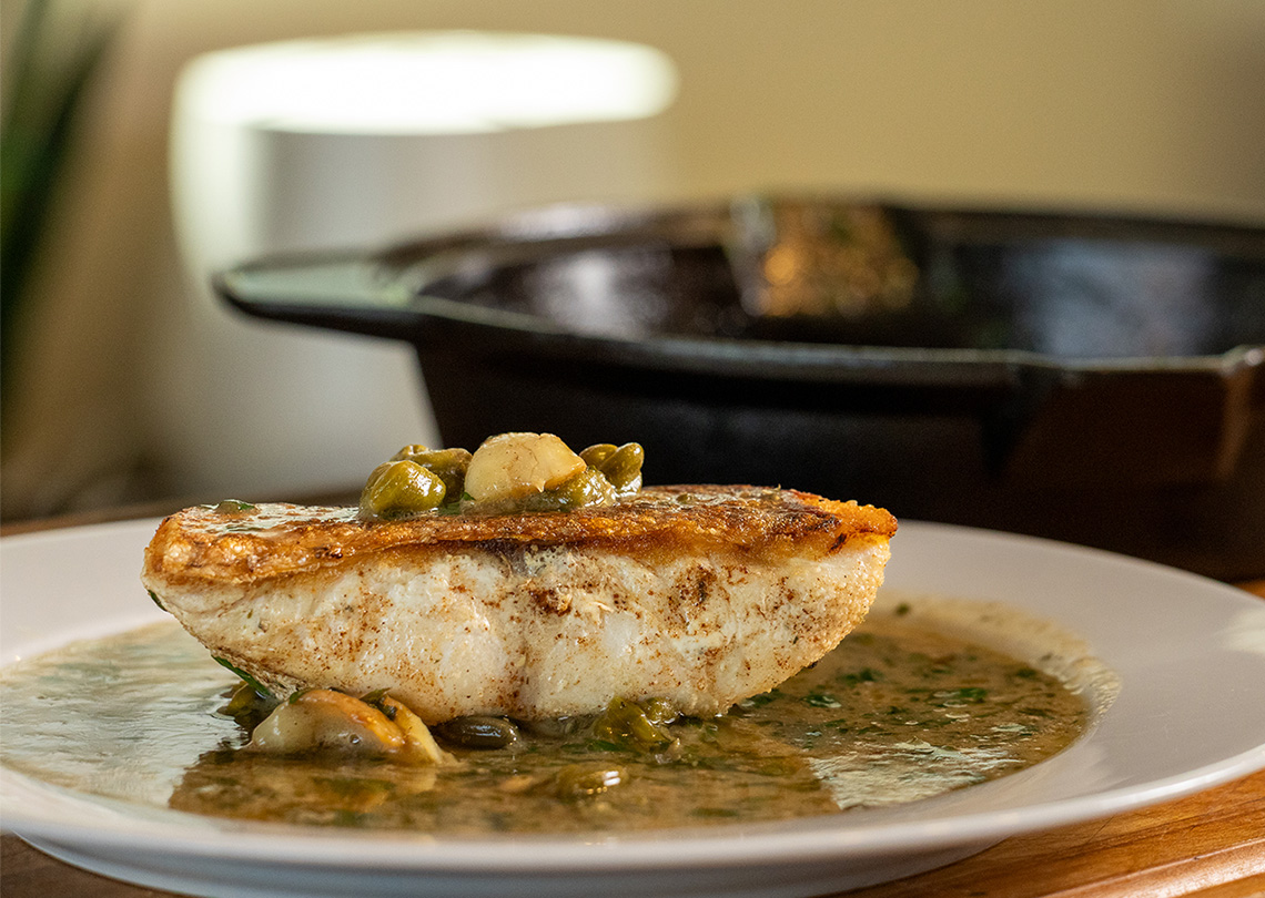 Crispy Skin Red Snapper