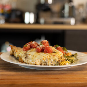 woodfire chicken and tomatoes