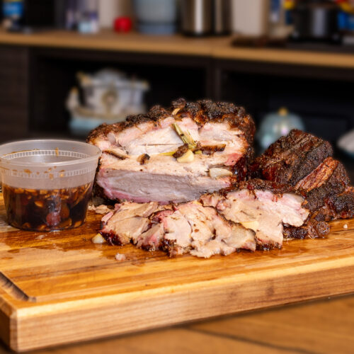 Filipino Smoked Roast Pork