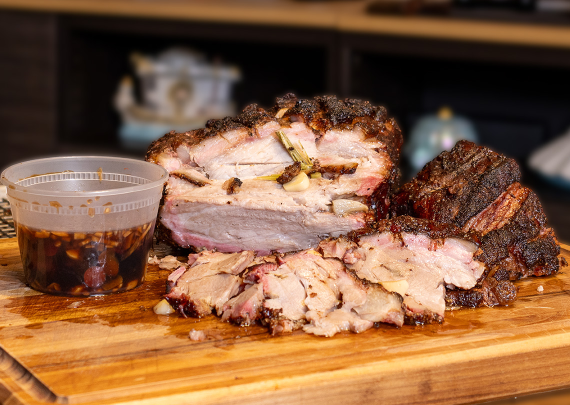 Filipino Smoked Roast Pork