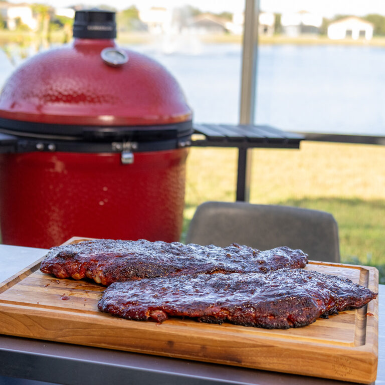 direct heat holiday ribs