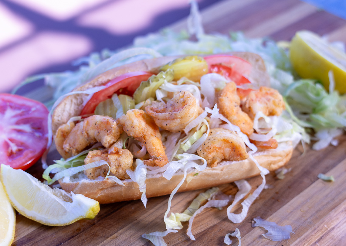 Shrimp Poboy 