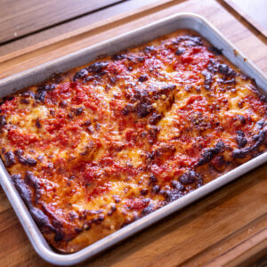 Woodfire Grandma Pizza